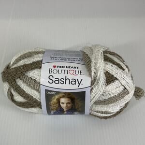 Red Heart Multicolor Shuffle Boutique Sashay Metallic Yarn